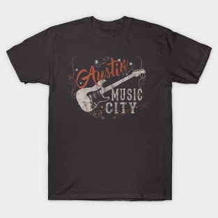 Austin Music city T-Shirt